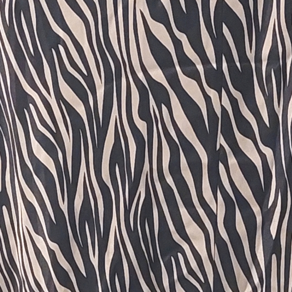MAEVE ANTHROPOLOGIE Janelle Bias Zebra Print Midi Skirt - Picture 5 of 13